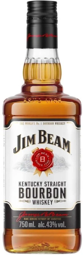 Jim Beam Bourbon Whiskey 750 ml - Image 2
