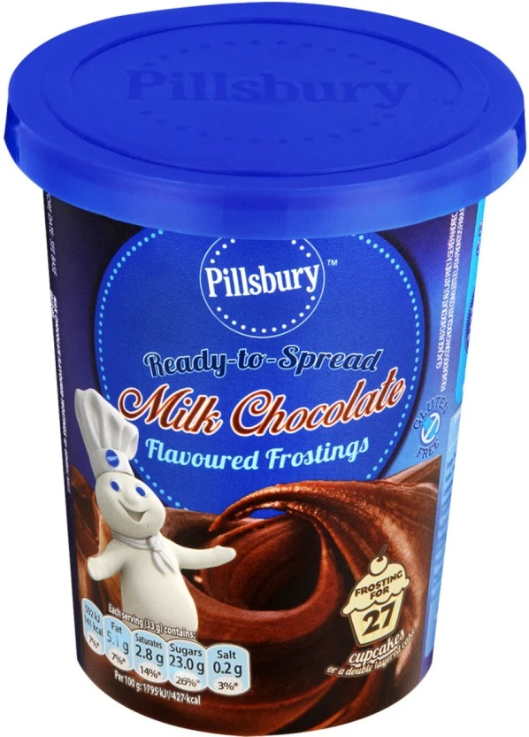 Pillsbury Milk Chocolate Flavoured Frosting Icing 400 g - Image 2