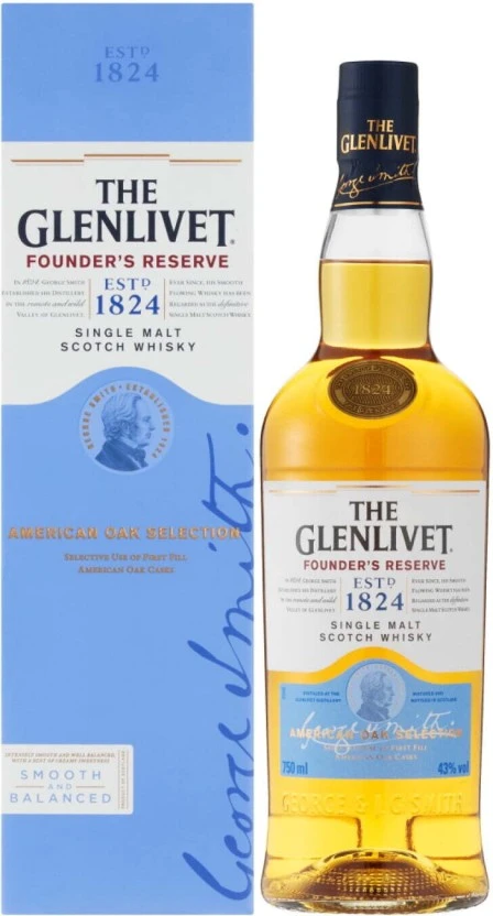 The Glenlivet Founder's Reserve Single Malt Whisky 750 ml - Image 3