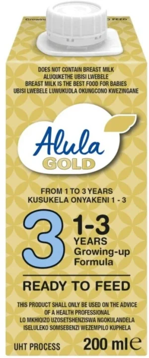 Alula Gold 3 Growing Up Formula Ready To Feed 12-36 Months 200 ml