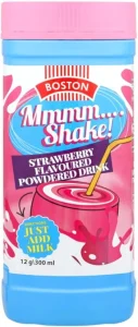Boston Mmm…shake Strawberry Flavoured Powdered Drink 500 g
