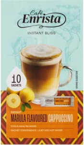Cafe Enrista Marula Flavoured Cappuccino Instant Coffee 180 g