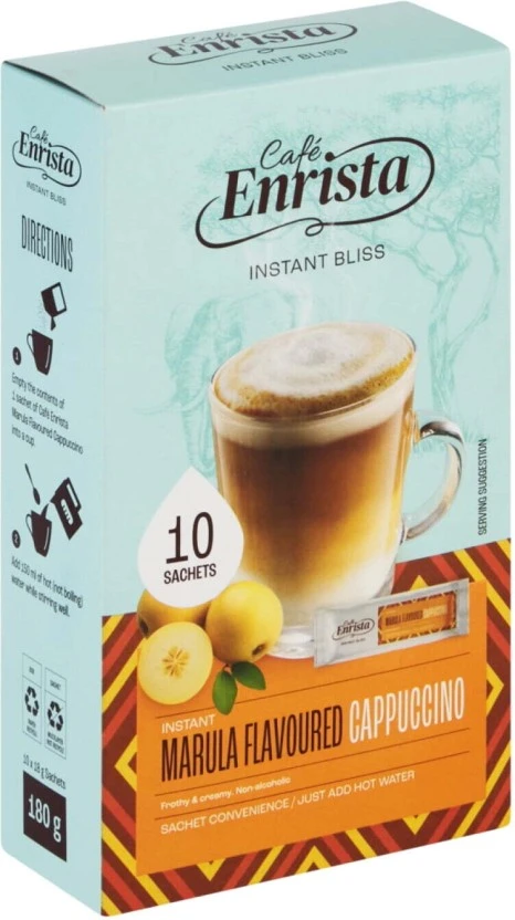 Cafe Enrista Marula Flavoured Cappuccino Instant Coffee 180 g - Image 2