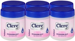 Clere Perfumed Baby Fresh Petroleum Jelly Body 6 x 450 ml
