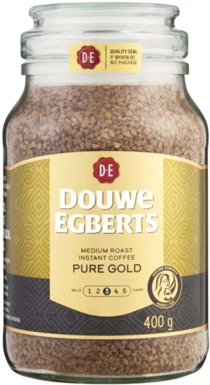 Douwe Egberts Pure Gold Instant Coffee Flavoured 400 g