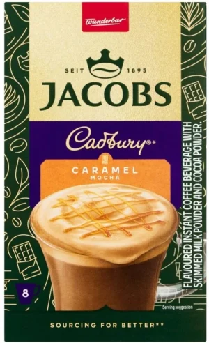 Jacobs Cadbury Caramel Mocha 8 X 18 g