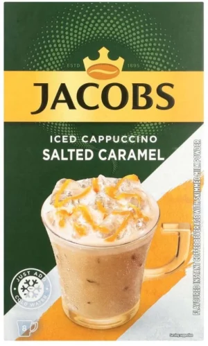 Jacobs Iced Instant Coffee Salted Caramel Flavoured 162.4 g