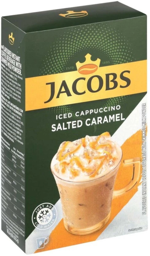 Jacobs Iced Instant Coffee Salted Caramel Flavoured 162.4 g - Image 2