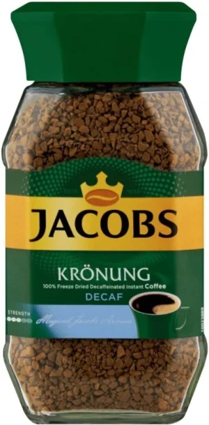 Jacobs Kronung Decaf Day Night Instant Coffee 100 g
