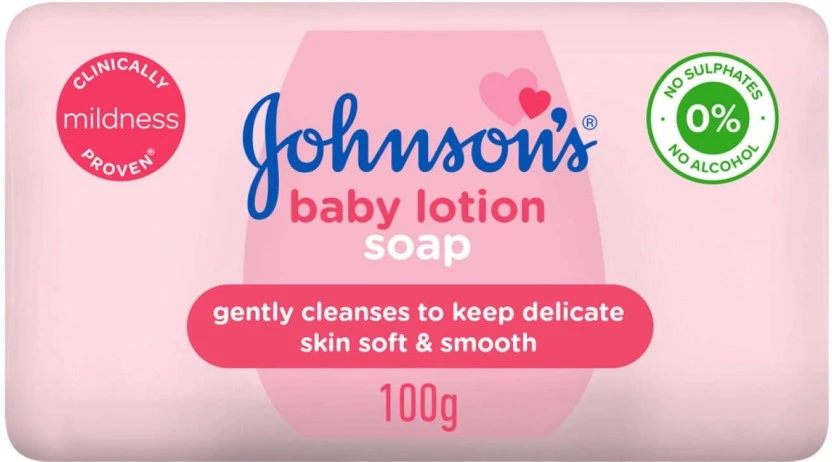 Johnson's Baby Lotion Soap Gentle Clense 12 X 100 g