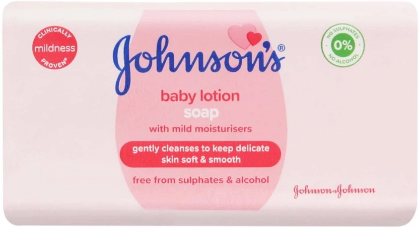Johnson's Baby Lotion Soap Gentle Clense 12 X 100 g - Image 3