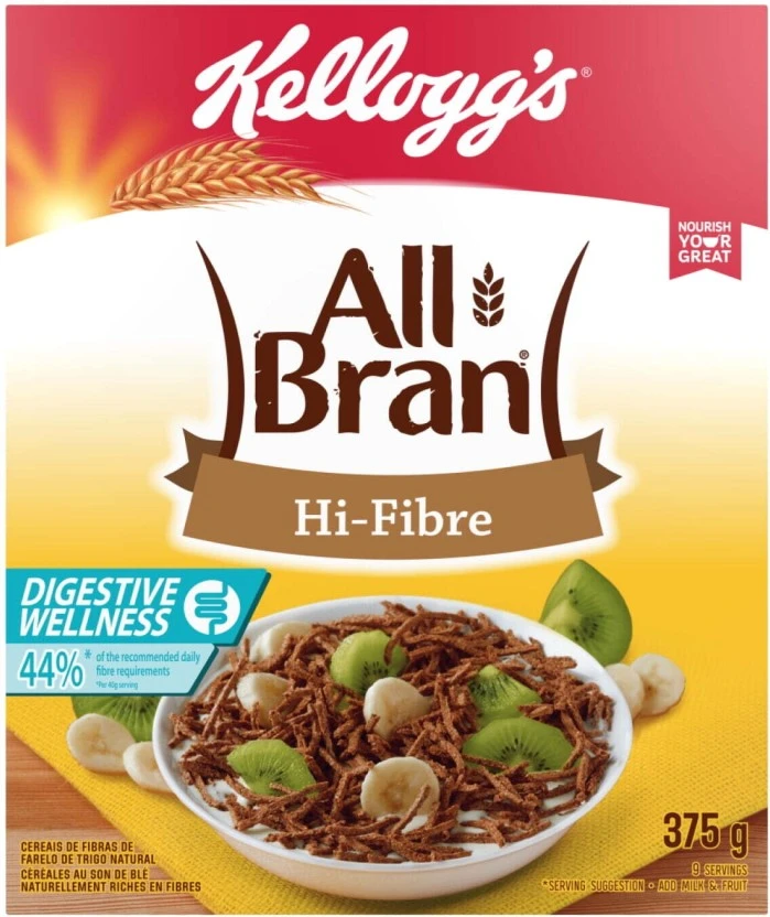 Kellogg's All Bran Hi-fibre Plain 375 g - Image 2
