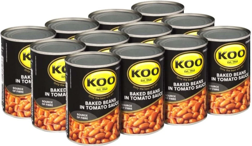 Koo Baked In Tomato Sauce Beans 12 x 400 g - Image 2