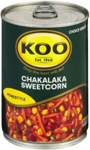 Koo Chakalaka With Sweet Corn Vegetables 410 g