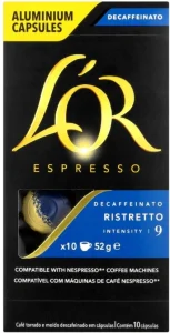 L’or Espresso Decaf Ristretto Filter Coffee 52 g