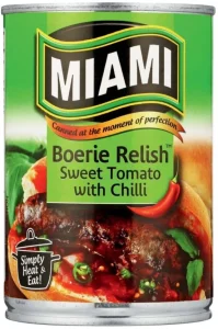 Miami Boerie Relish Sweet Tomato Vegetables 6 x 501 g