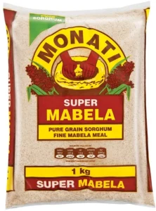 Monati Super Mabele Pure Grain Sorghum Meal 1 kg