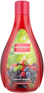Mousson Foam Bath Summer Berries Shrinkwrap 6 x 2 L