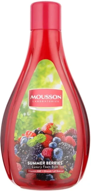 Mousson Foam Bath Summer Berries Shrinkwrap 6 x 2 L