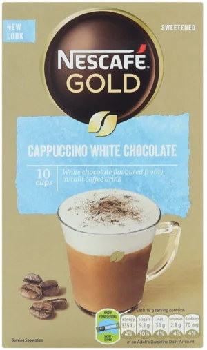 Nescafe Cappuccino Instant Coffee  10 x 18 g