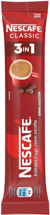 Nescafé Classic 3 In 1 Instant Coffee 17. 5 g