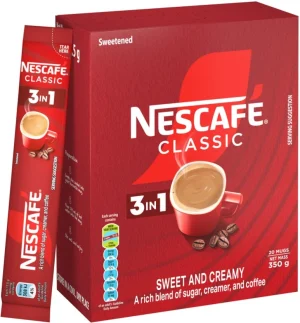 Nescafe Classic 3 In 1 Instant Coffee  20 X 17.5g