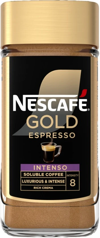 Nescafe Gold Espresso Instant Coffee Intenso Flavoured 200 g