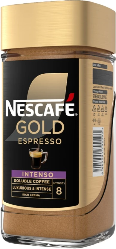 Nescafe Gold Espresso Instant Coffee Intenso Flavoured 200 g - Image 3