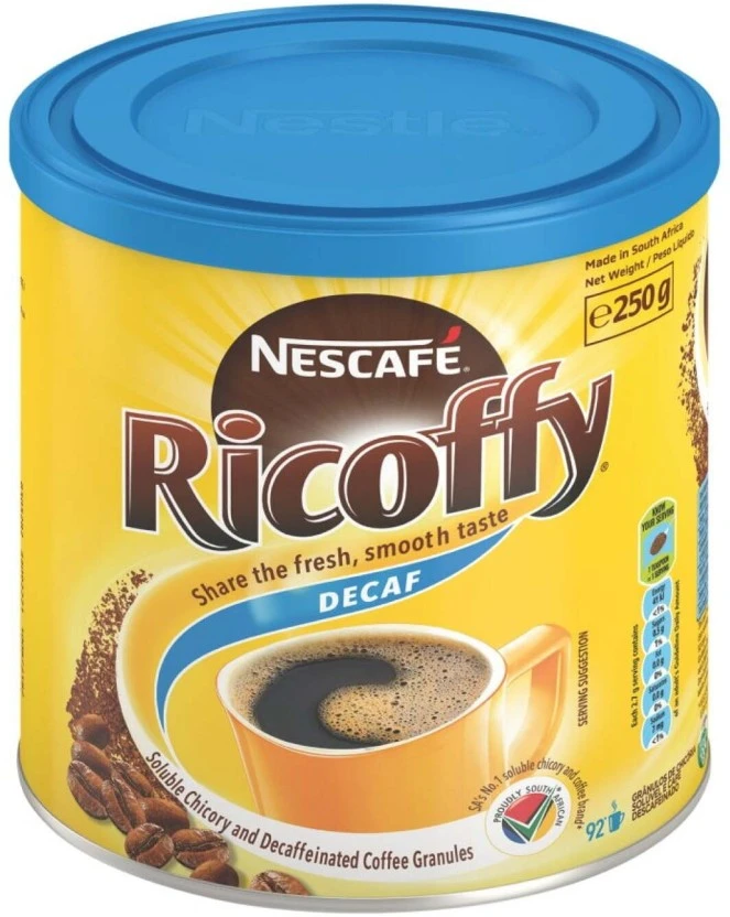 Nescafe Ricoffy Decaf Instant Coffee Chicory Flavoured 250 g - Image 2
