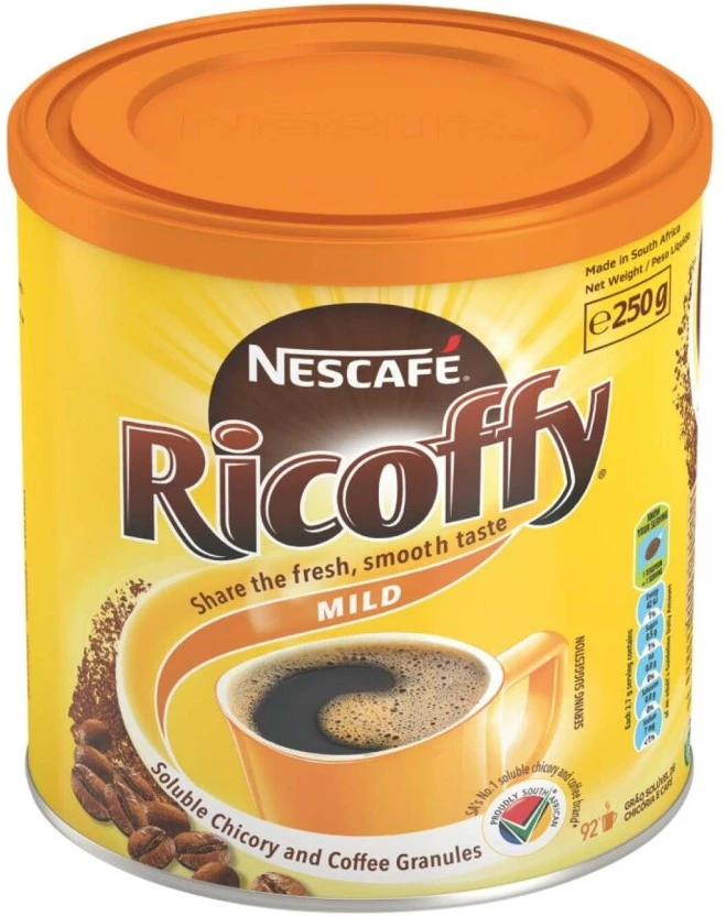 Nescafe Ricoffy Mild Instant Coffee Chicory Flavoured 250 g - Image 2
