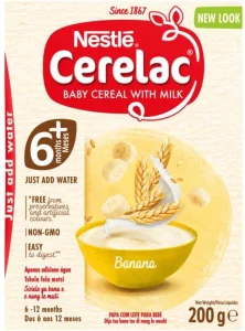 Nestle Cerelac Stage 1 Banana Cereal 6+ Months 200 g