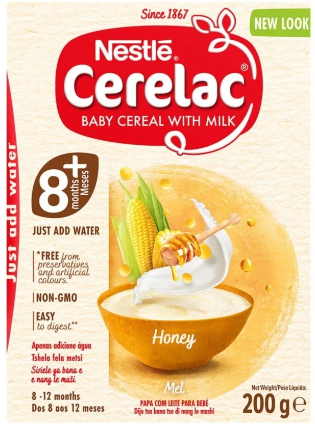 Nestle Cerelac Stage 2 Honey Cereal 8+ Months 200 g