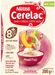 Nestle Cerelac Stage 2 Mixed Fruit Cereal 8+ Months 200 g