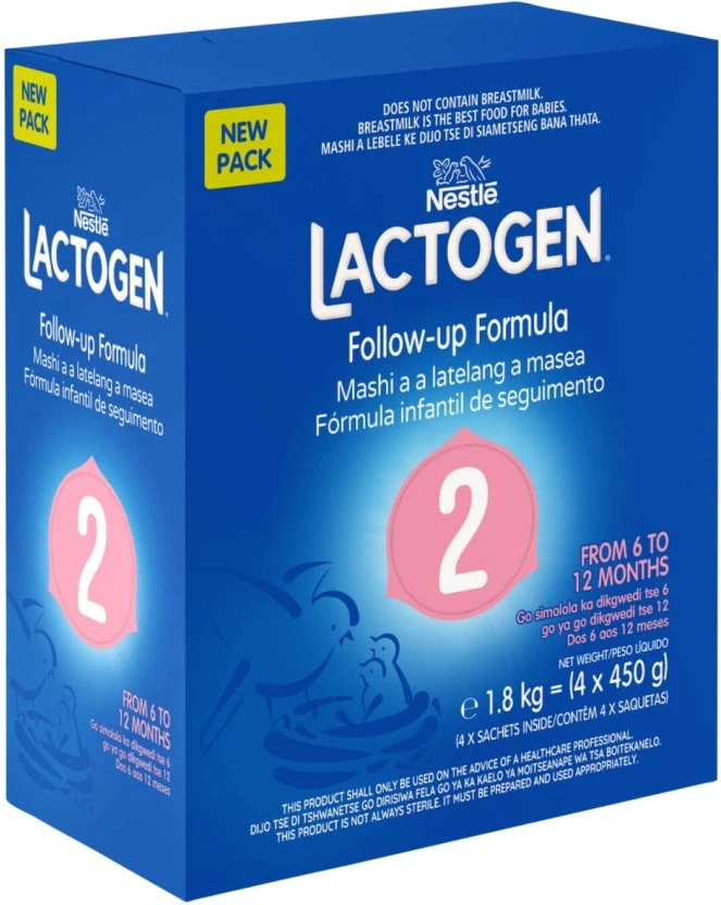 Nestle Lactogen Follow-up Formula Stage 2 6-12 Months 1.8 kg - Image 2