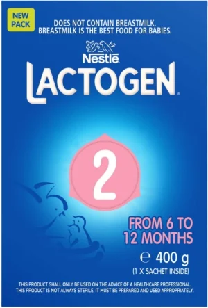 Nestle Lactogen Infant Formula Stage 2 0-6 Months 400 g