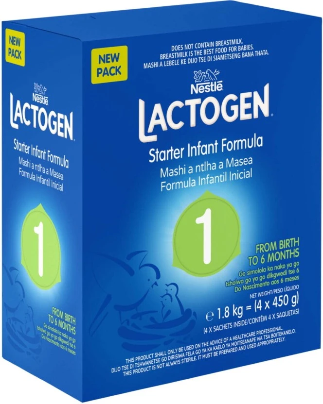 Nestle Lactogen Starter Infant Formula Stage 0-6 Months 1.8 kg - Image 2