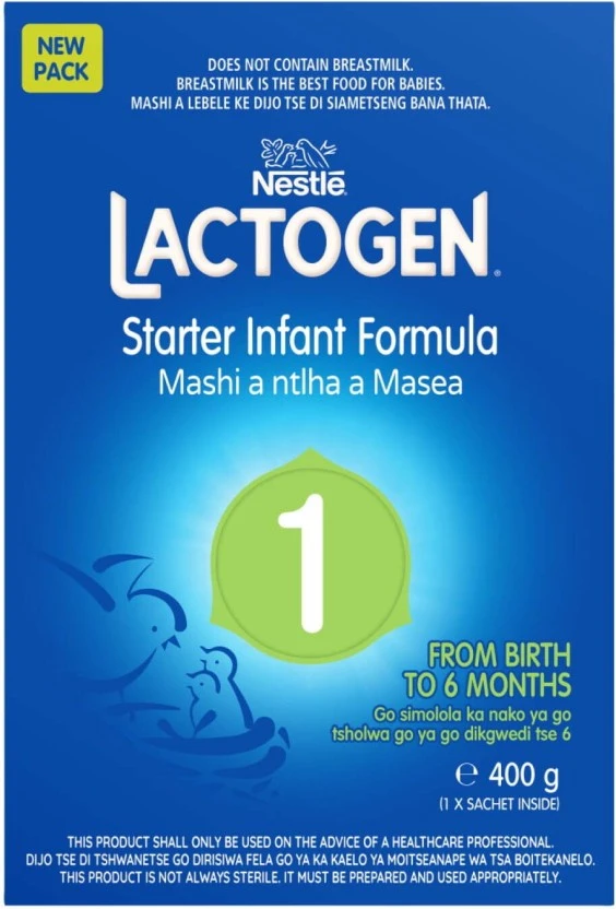 Nestle Lactogen Starter Infant Formula Stage 1 6-12 Months 400 g