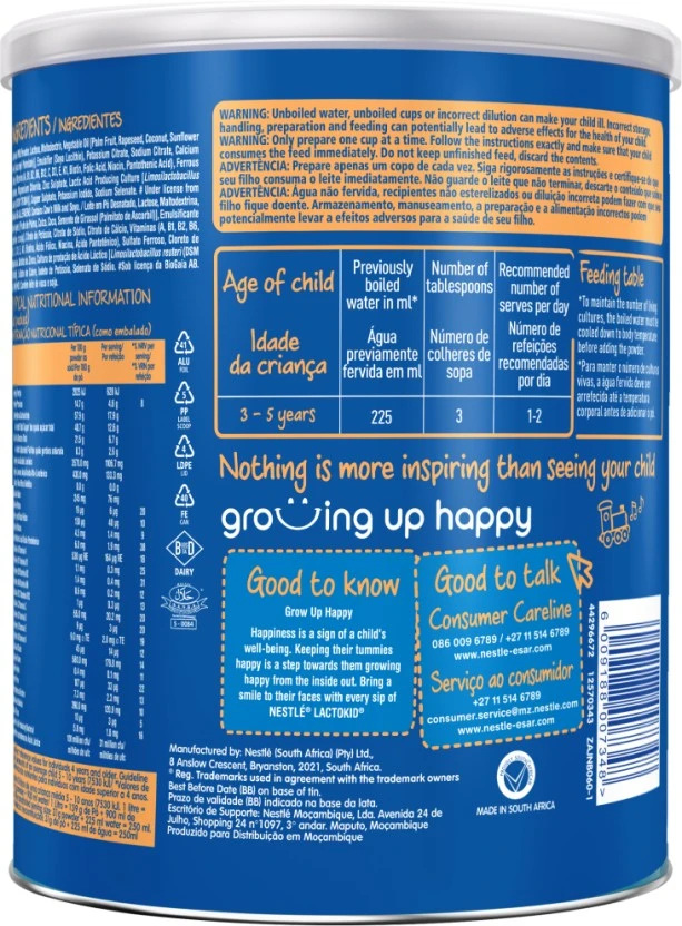 Nestle Lactokid 4 36-72 Months 900 g - Image 3