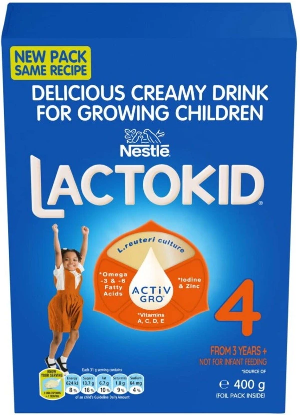 Nestle Lactokid 4 Infant Formula 36-72 Months 400 g - Image 2