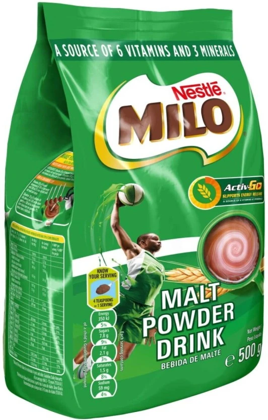 Nestle Milo Malt Powder Drink 500 g - Image 2