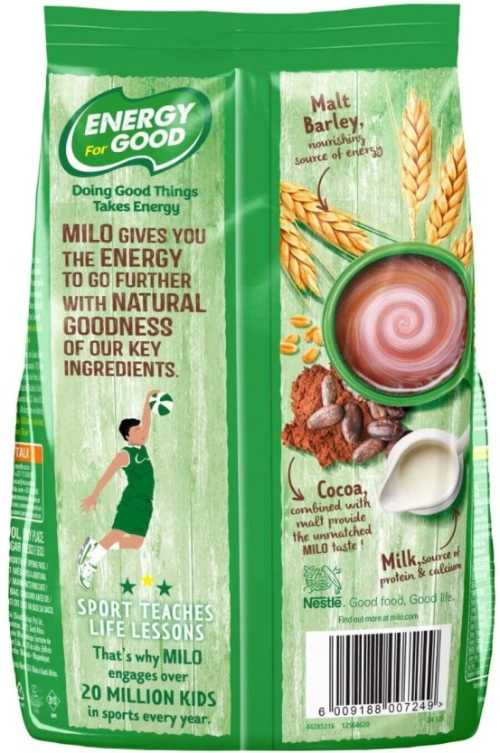 Nestle Milo Malt Powder Drink 500 g - Image 3