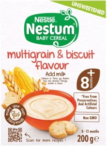 Nestle Multigrain Biscuit Cereal 8-12 Months 200 g