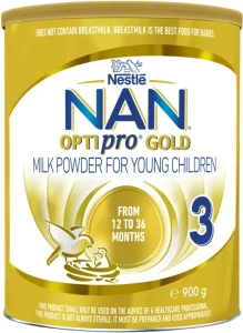 Nestle Nan Optipro Gold Milk Powder 3    24 Months And Above 900 g