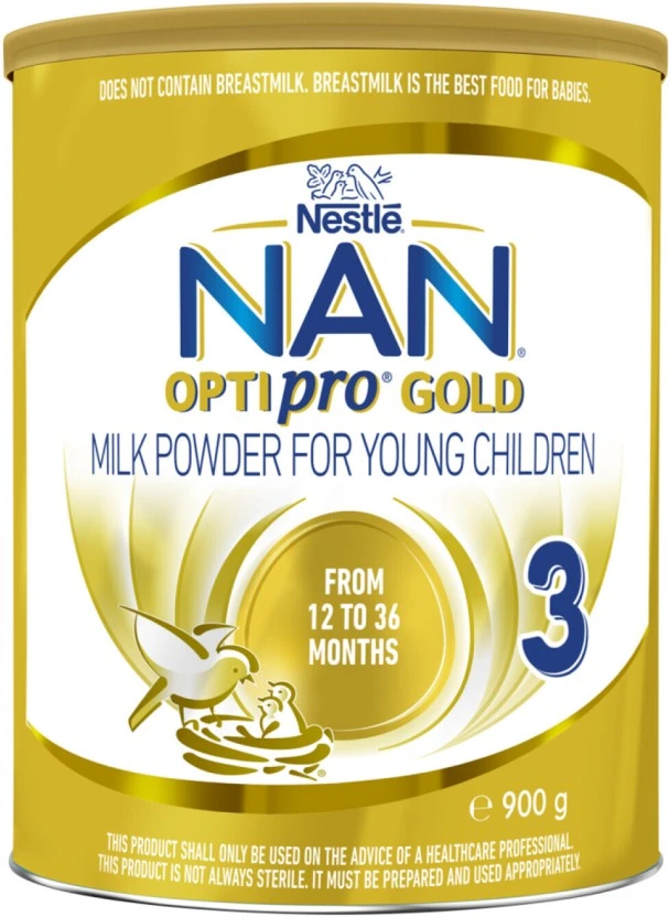 Nestle Nan Optipro Gold Milk Powder 3 24 Months And Above 900 g