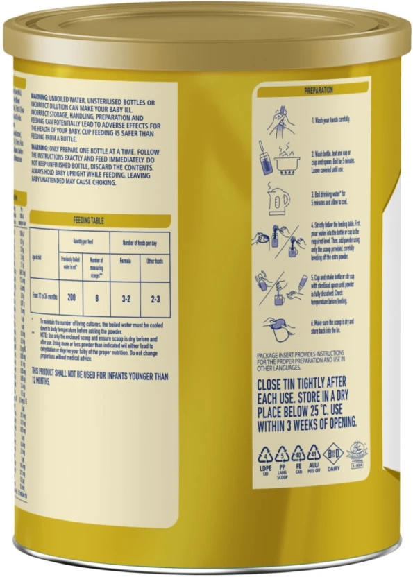 Nestle Nan Optipro Gold Milk Powder 3 24 Months And Above 900 g - Image 3