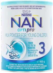 Nestle Nan Optipro Milk Powder 3  12-36 Months 900 g
