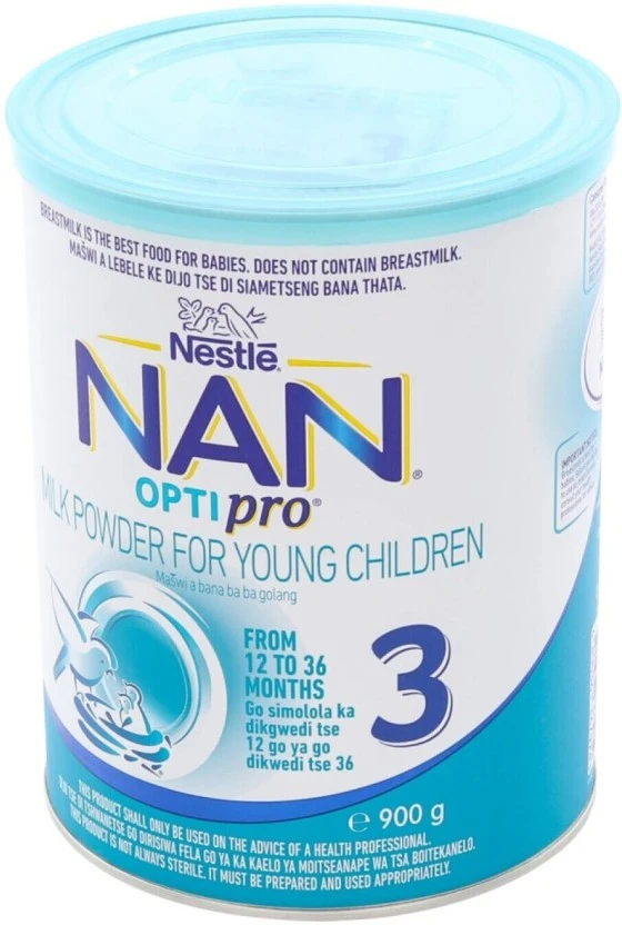 Nestle Nan Optipro Milk Powder 3 12-36 Months 900 g - Image 2