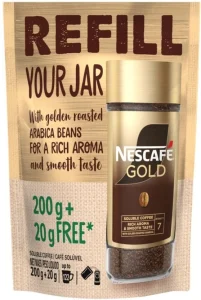Nestle Nescafe Gold Roast Ground Coffee Caramel Flavoured 220 g
