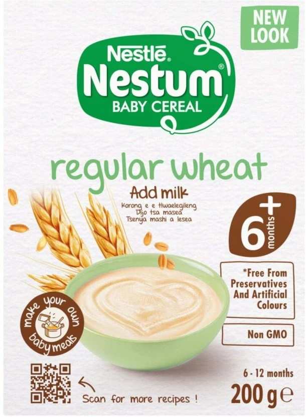Nestle Nestum Stage 1 Wholewheat Cereal 6+ Months 200 g