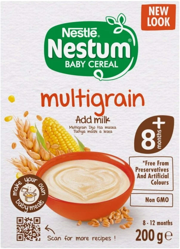 Nestle Nestum Stage 2 Multigrain Cereal 8+ Months 200 g